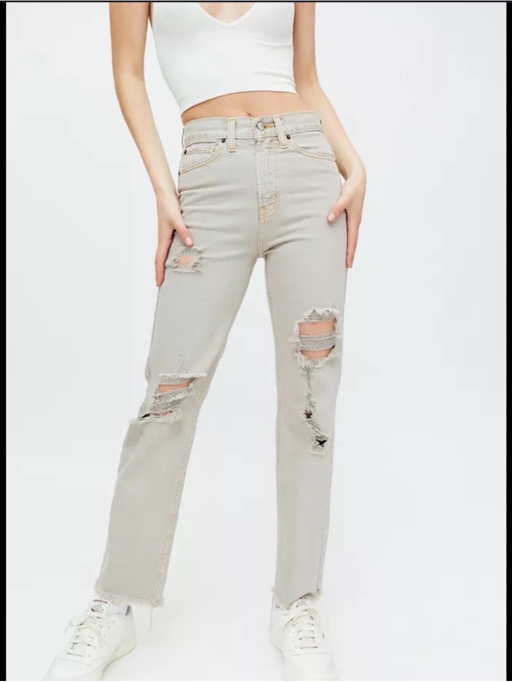 Urban outfitters ripped jeans